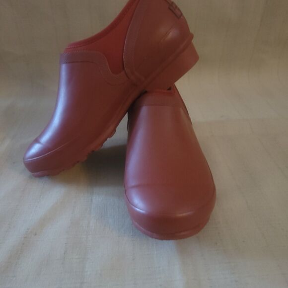 L.L. Bean Rugged Wellie Waterproof Pull On VertiGrip Rubber Outsole Women 8 - Picture 7 of 9